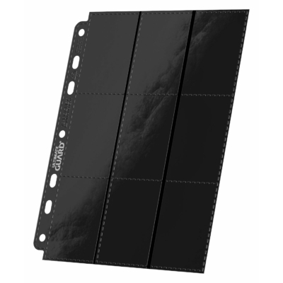 UltimateGuard 18-zsebes dupla oldalas photocard tartó - fekete