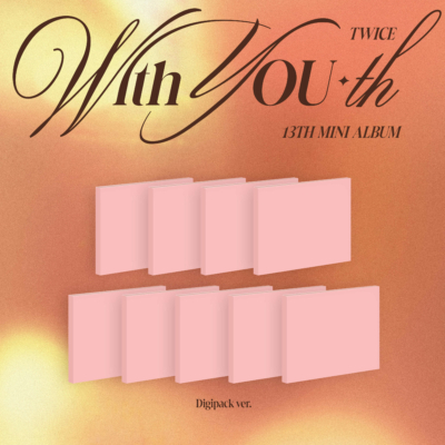 TWICE - [With YOU-th] 13th Mini Album (Digipack Ver.)