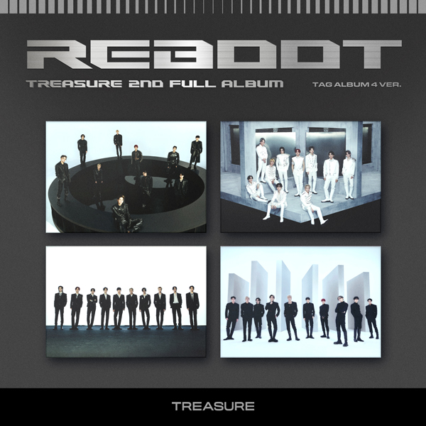 Treasure - 2ND FULL ALBUM [REBOOT] YG TAG ALBUM
