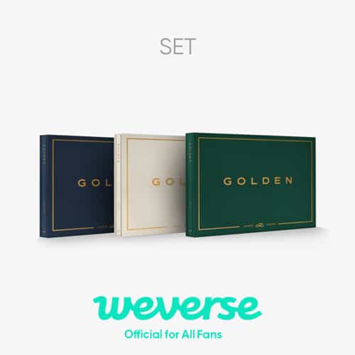 Jung Kook – (BTS) ‘GOLDEN' - Set (+Weverse Gift)