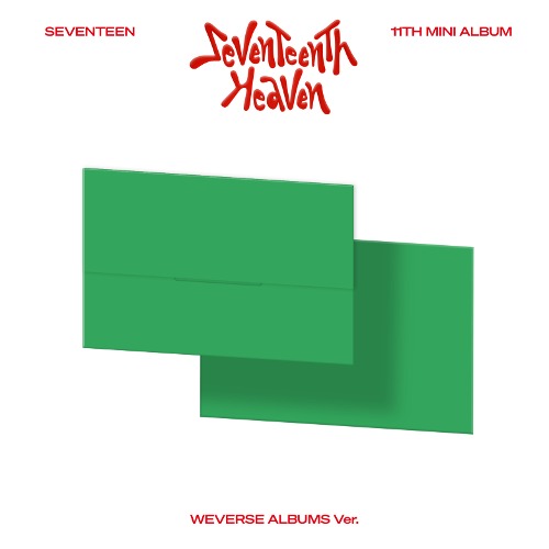 SEVENTEEN 11th Mini Album 'SEVENTEENTH HEAVEN' Weverse Albums Version